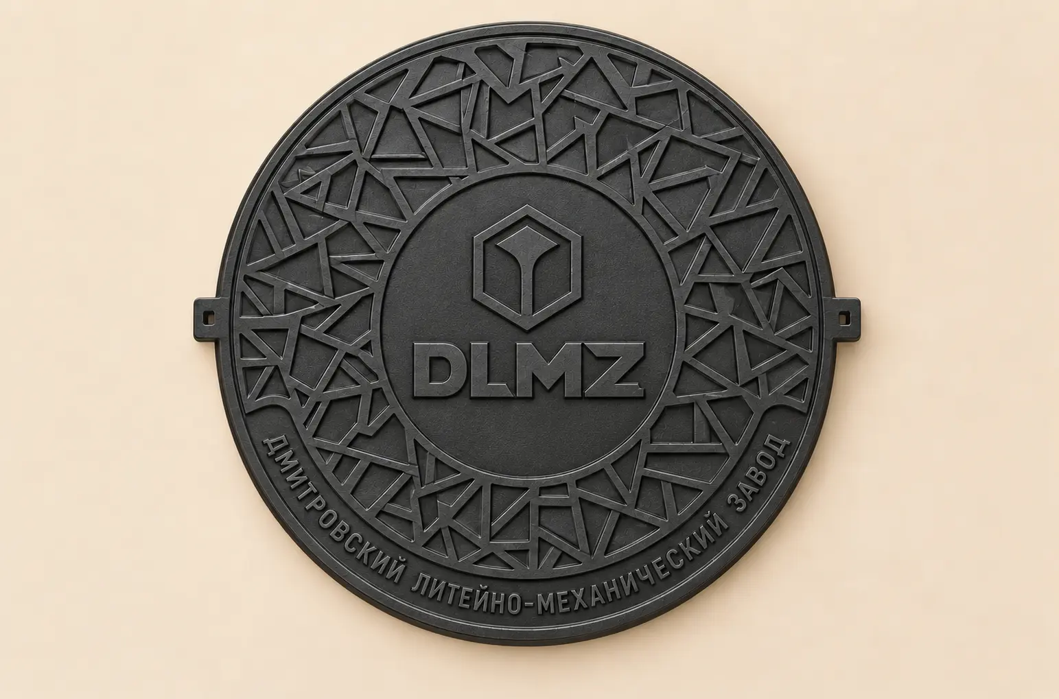 Люк чугунный декоративный тип Т «DLMZ-1»
